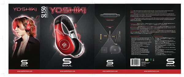 YOSHIKIヘッドホン 「SL150 YOSHIKI special edition」数量限定で発売