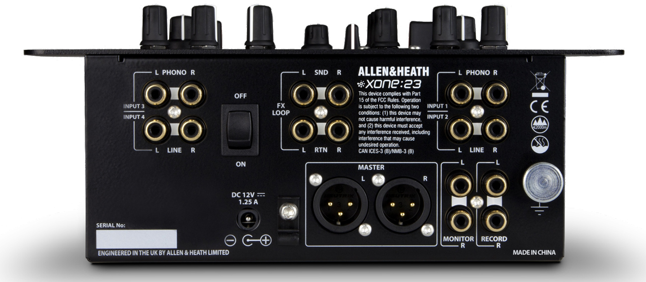 Allen&Heath XONE:23 エントリークラスのDJミキサー発売！ | Digiland