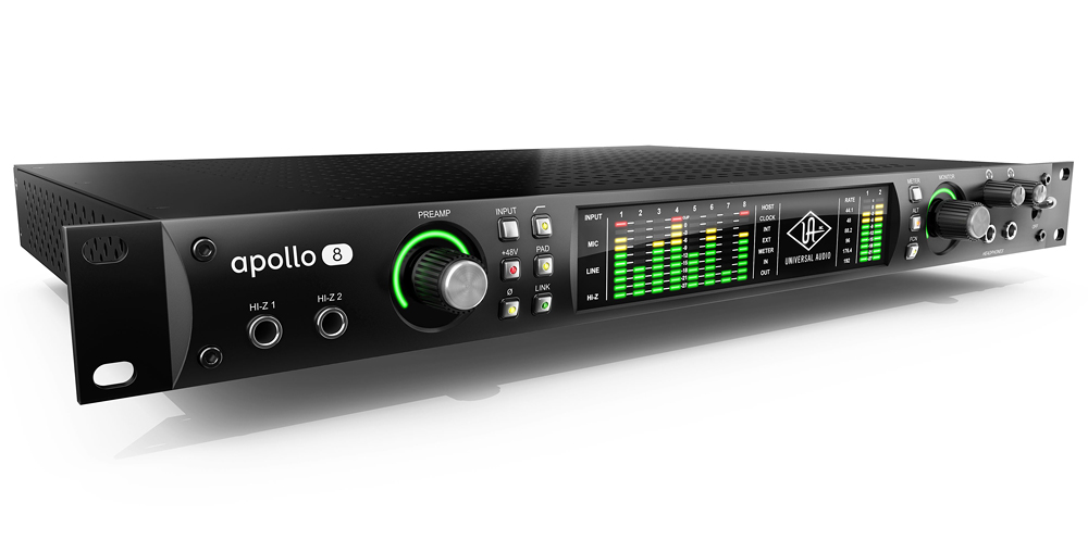 Universal Audio Apollo 8 QUAD / DUO 発表！次世代A/D,D/Aを搭載した