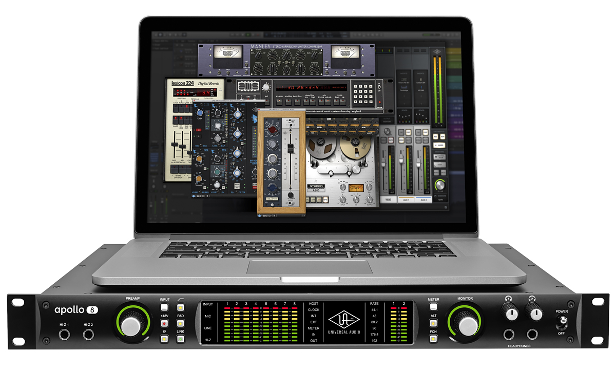 Universal Audio Apollo 8 QUAD / DUO 発表！次世代A/D,D/Aを搭載した