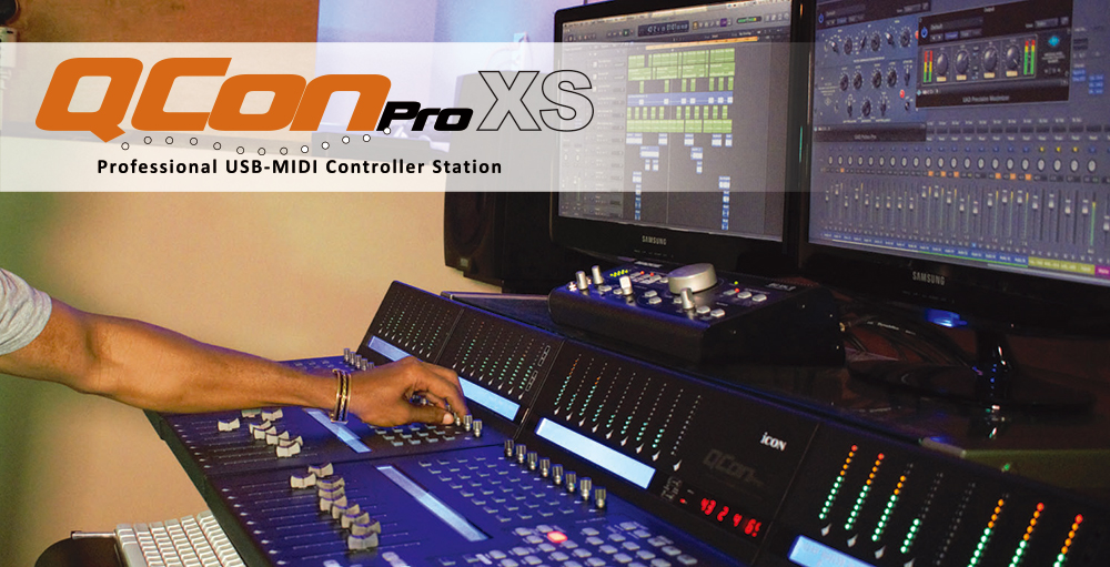 iCON QCon Pro XS | コントロールサーフェス「QCon Pro X」用拡張