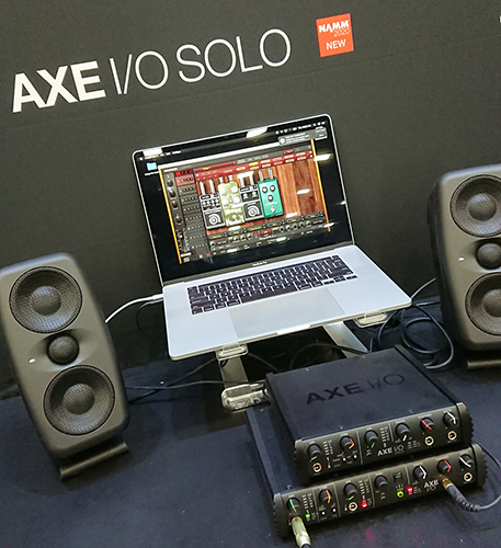 IK Multimedia AXE I/O SOLO | ギター＆ベース向けのコンパクトな