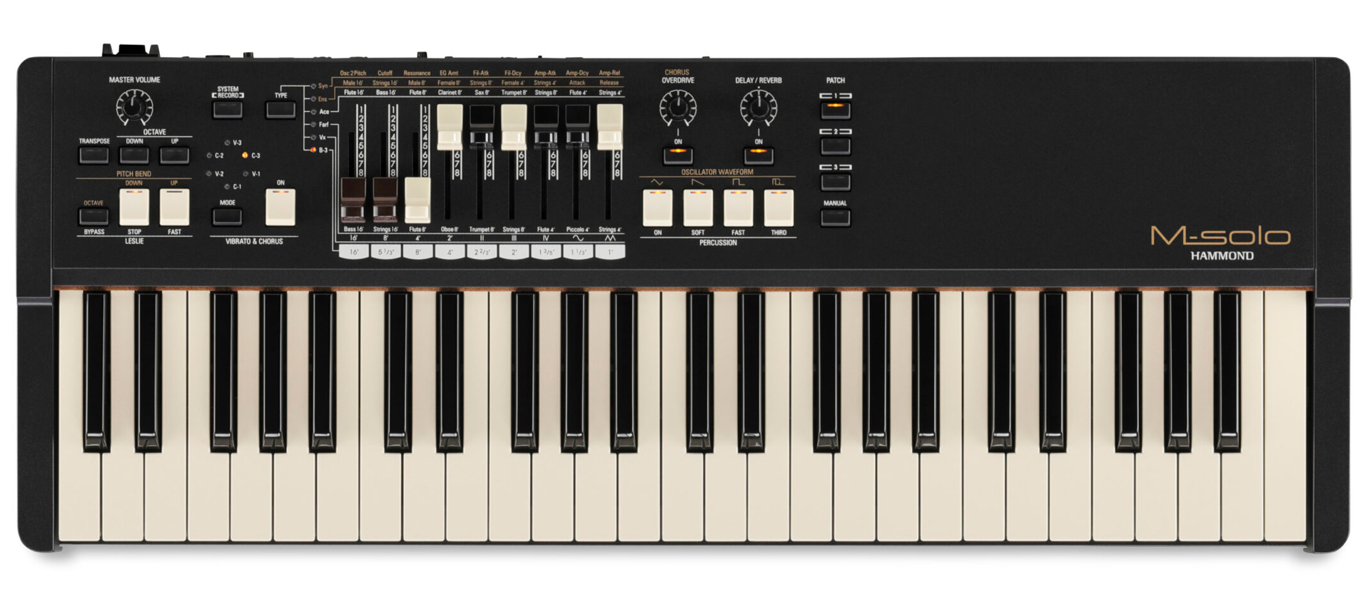 HAMMOND M-solo | 憧れのハモンドが小型に！3.6kgとハモンド史上最少