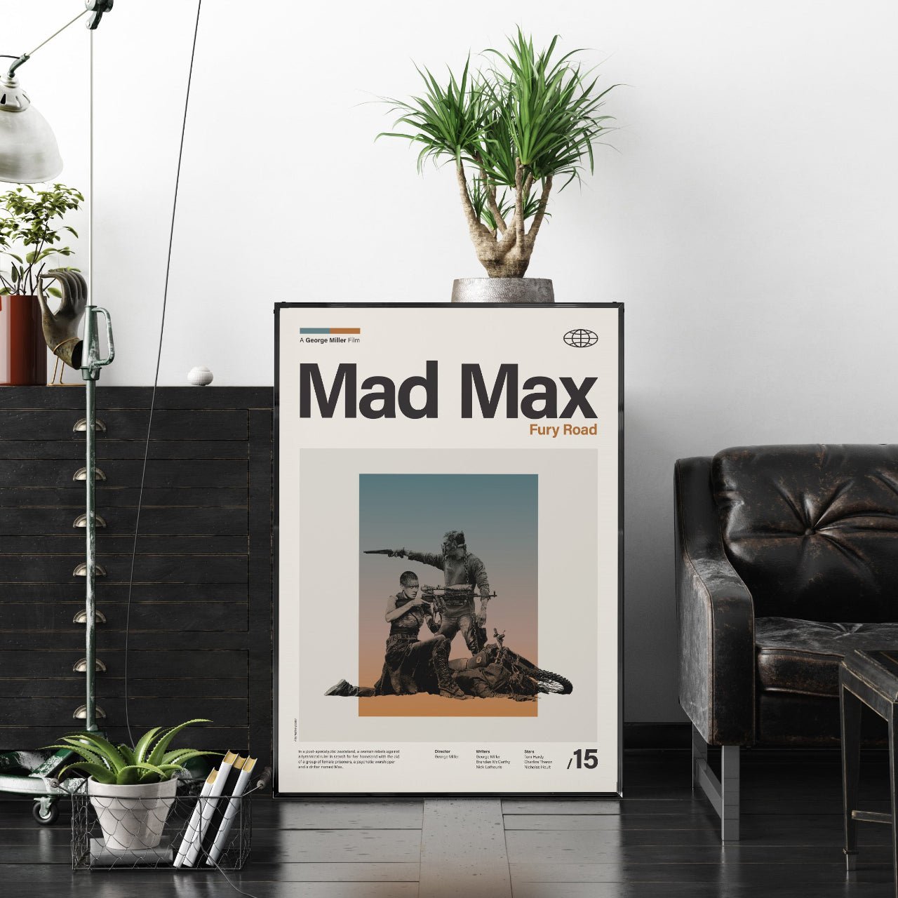 マッドマックス 怒りのデス・ロード」ミニマリストアートポスター – Ink Jp