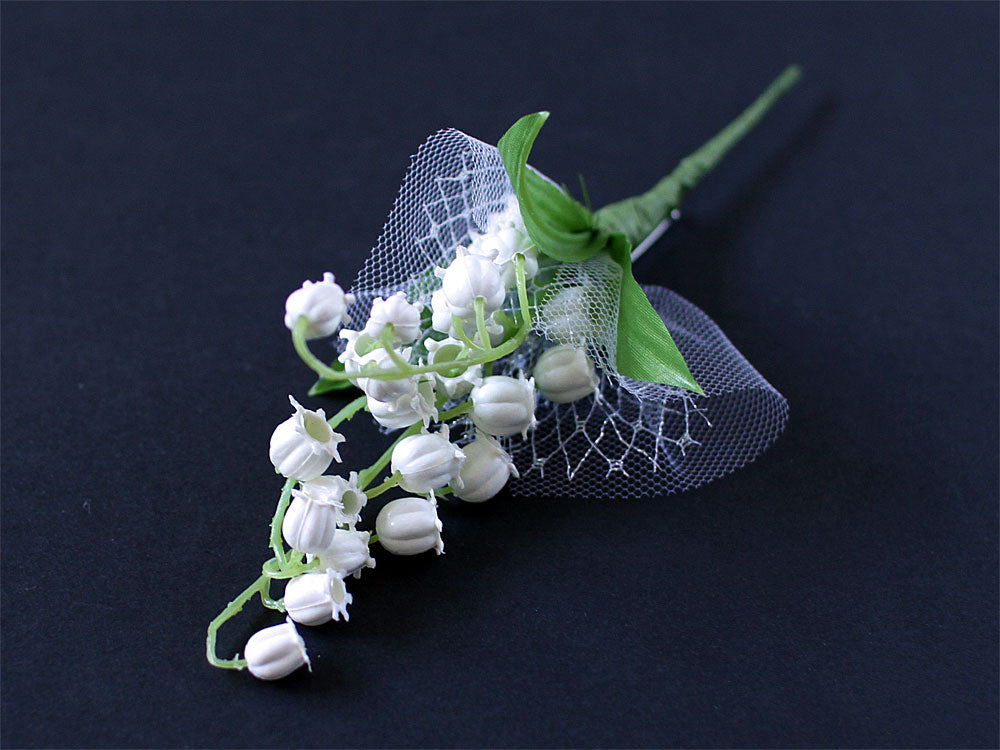 S-900 すずらんコサージュ(クリップ付) – インスタイルコサージュ