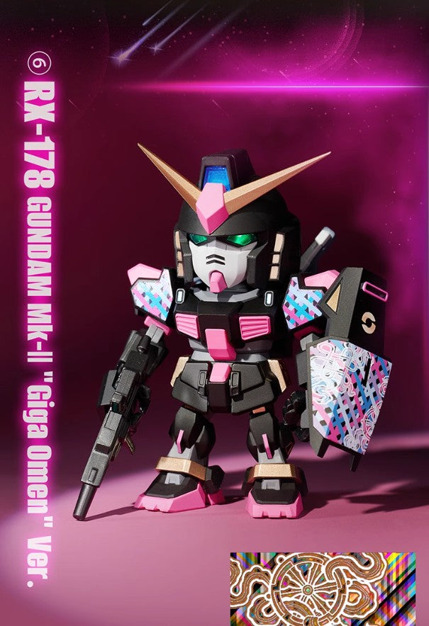 QMSV Z Gundam & Gundam Mk-II Mini Figure