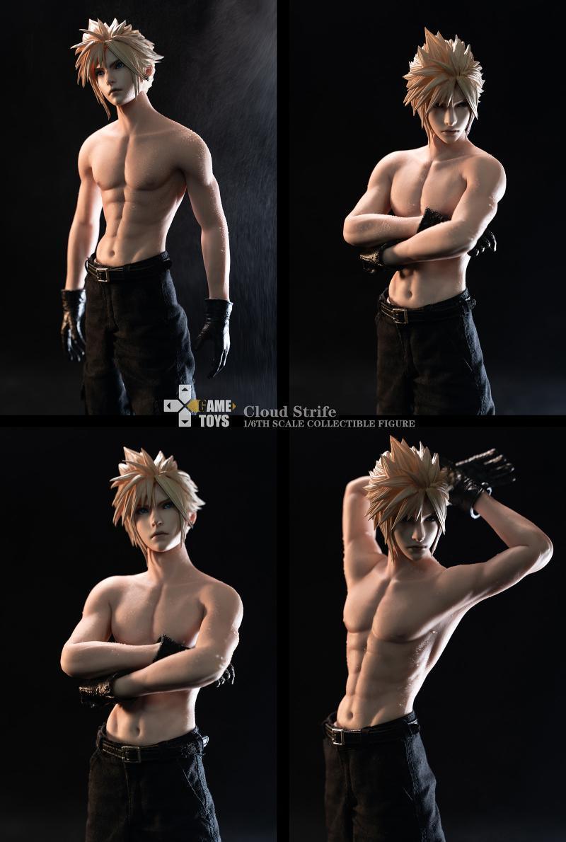 1:6 Cloud Strife AC Version Seamless Figure