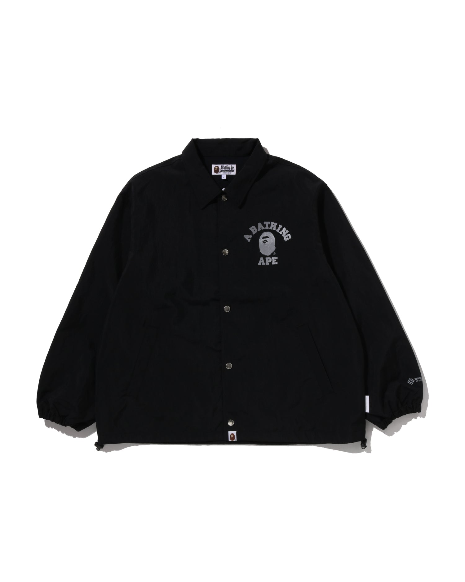 A BATHING APE® Gore-Tex Wind Stopper College Coach Jacket | Bape