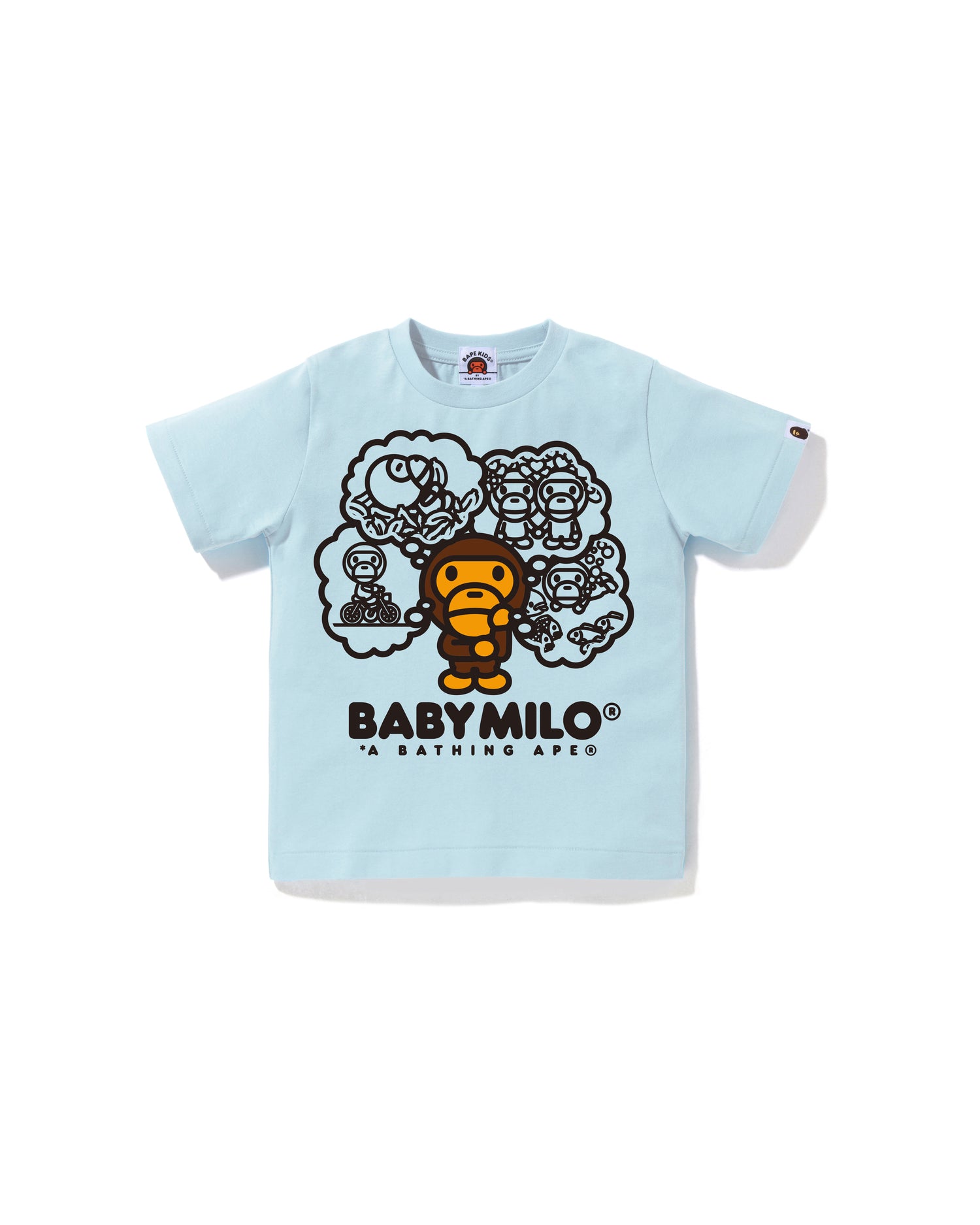 A BATHING APE® Kids Baby Milo Thinking Tee | Bape official website