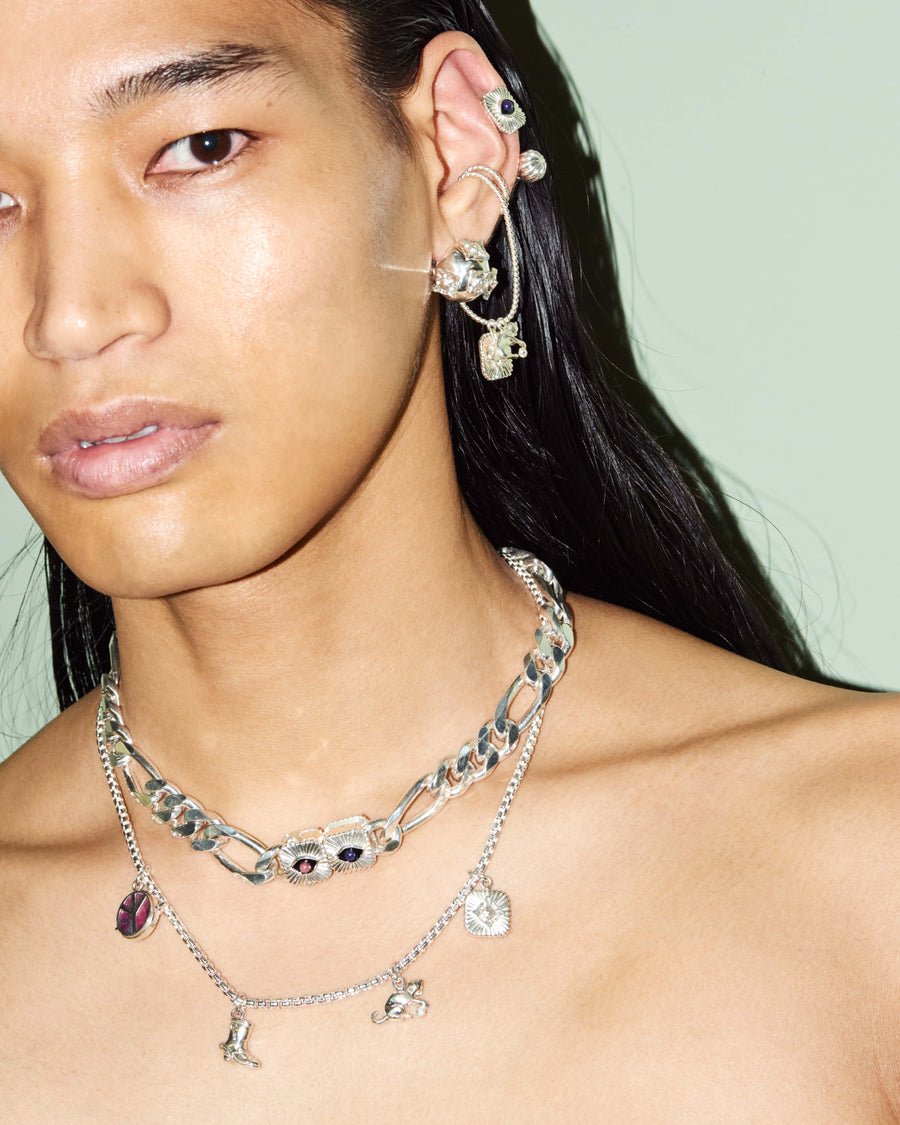 CHAIN NECKLACE SILVER – TOGA ONLINE STORE