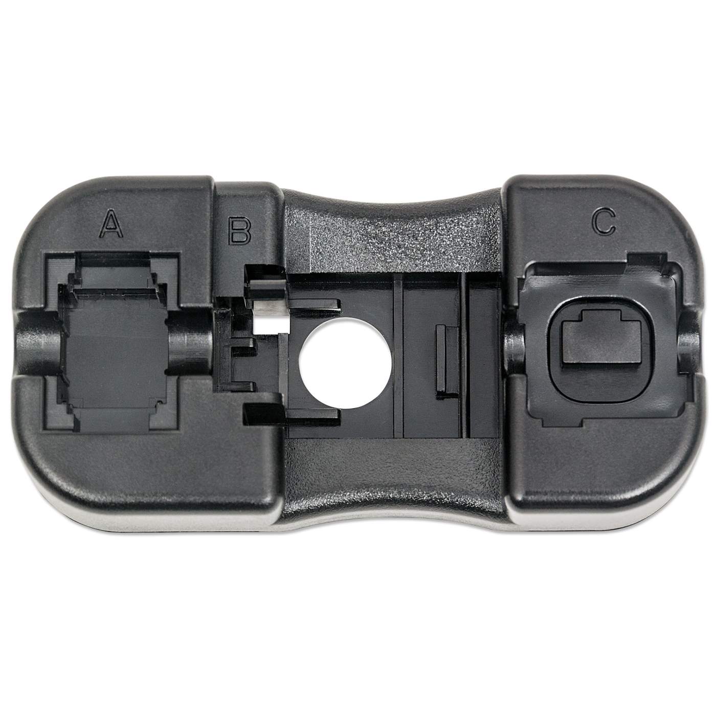 Cat6 Punch-Down Keystone Jack, Orange 210775