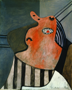 ひじかけ椅子で眠る女 横浜美術館コレクション検索