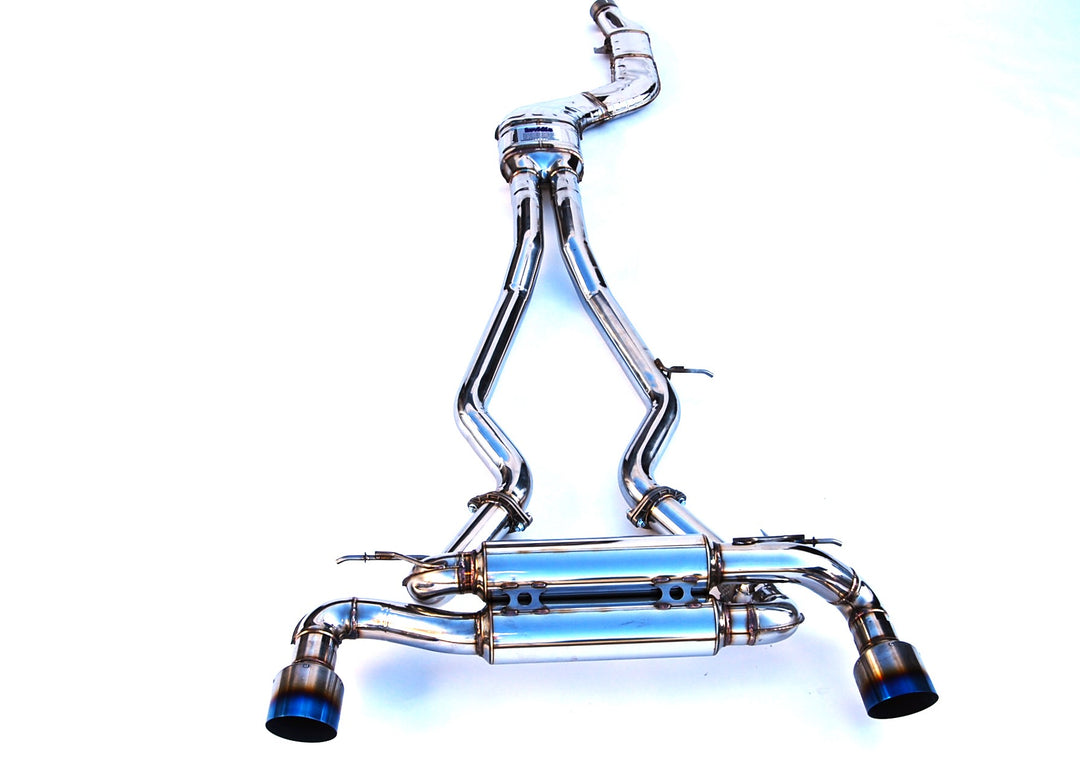 Invidia 19-Up Toyota Supra 3.0T Gemini R400 Single Layer Titanium