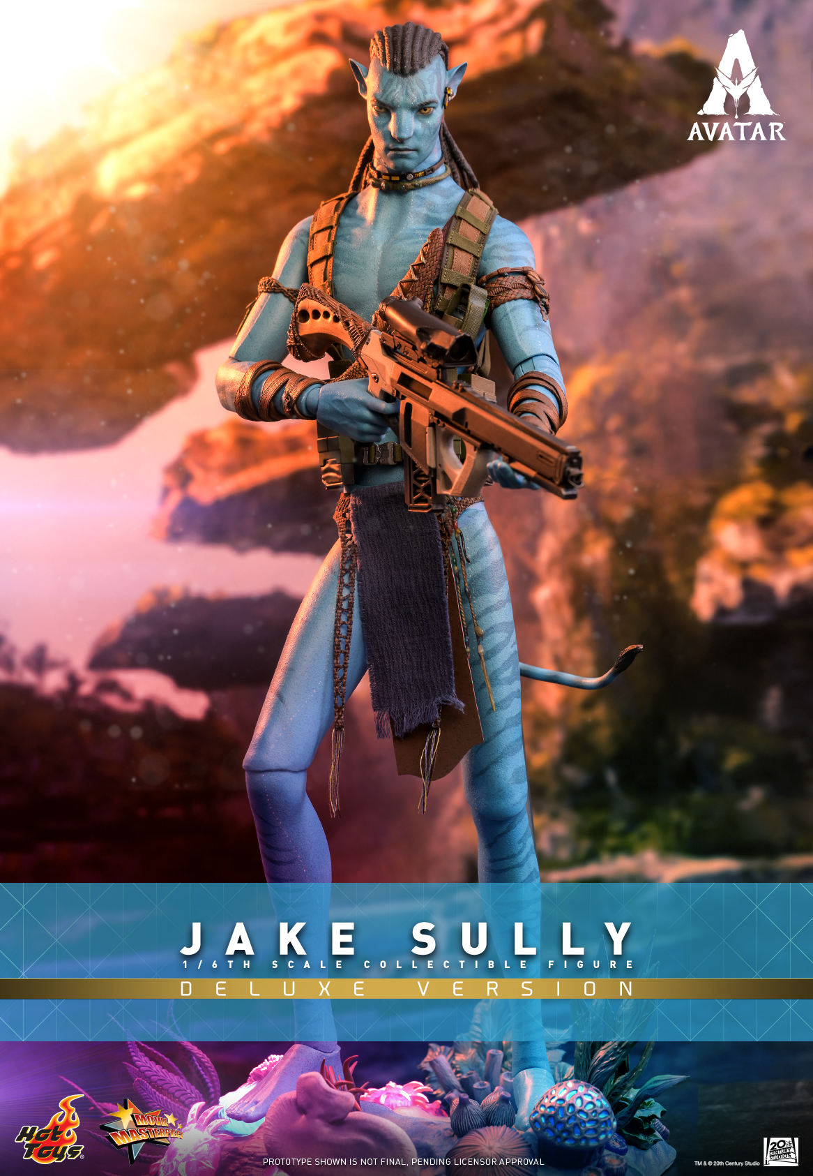 Hot Toys MMS684 1/6 Avatar : The Way of Water - Jake Sully (Deluxe