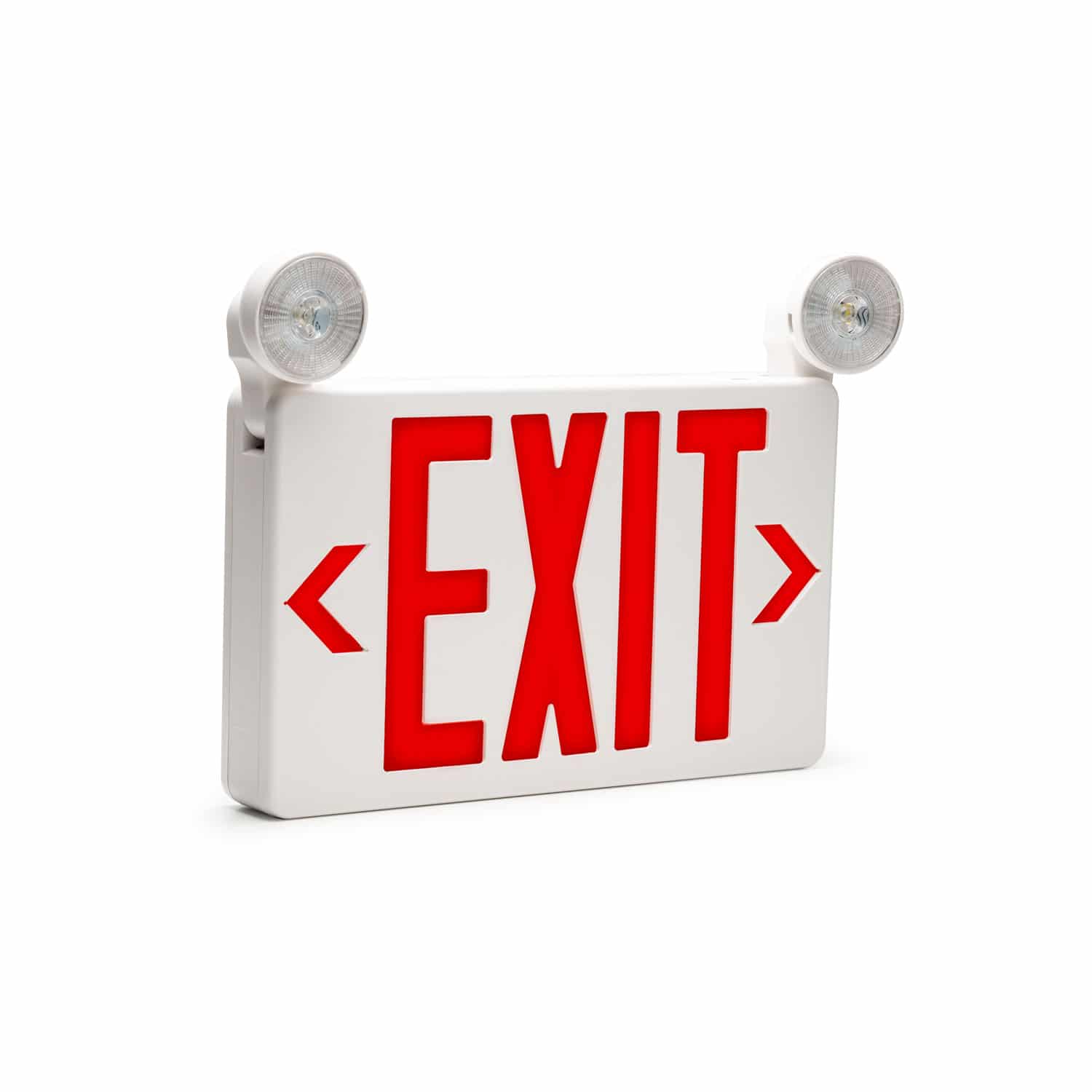 Thermoplastic Exit Sign and Emergency Light Combo | RLC-LED