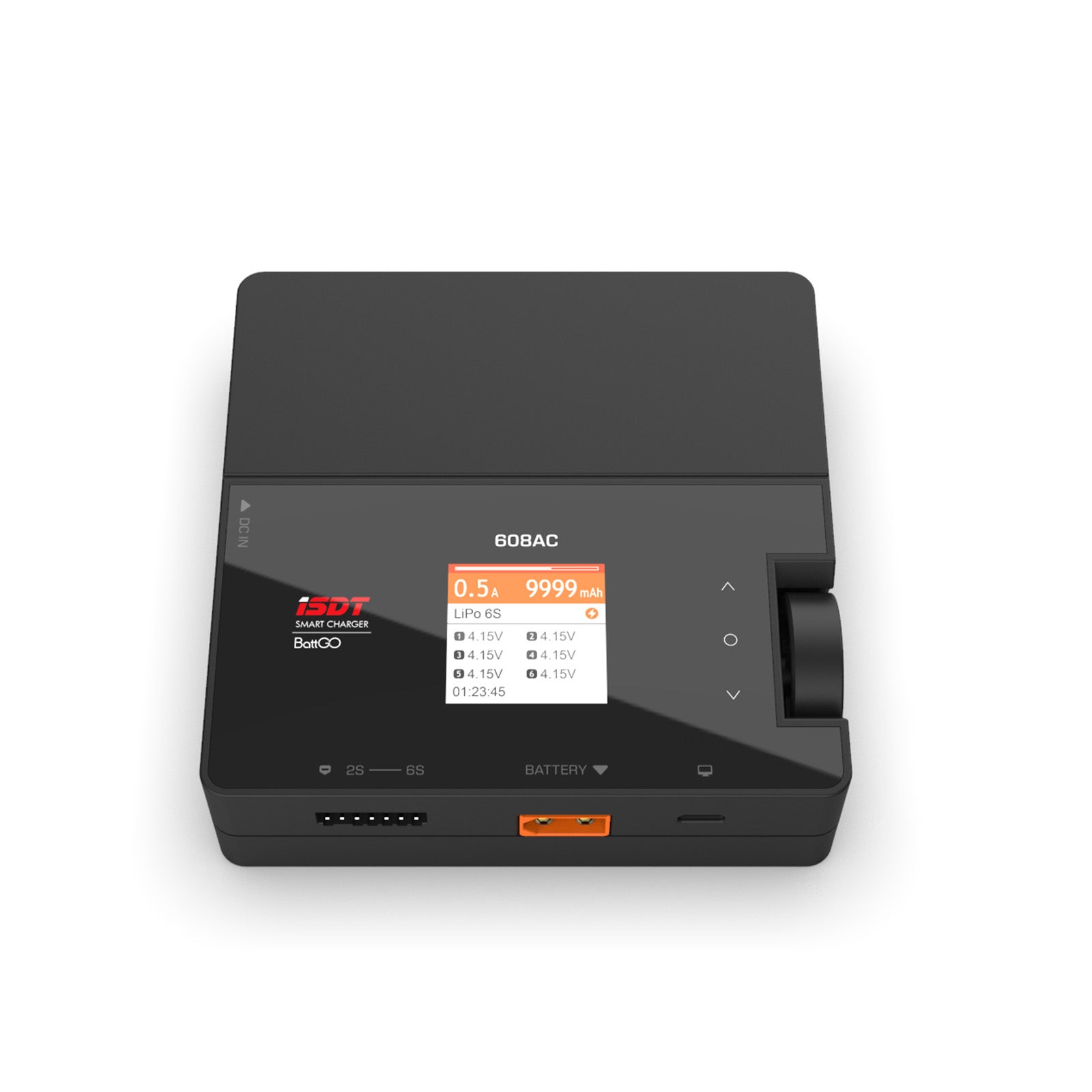 608 ACリポバッテリー充電器、AC 50W/DC 200WデュアルモードRC放電器