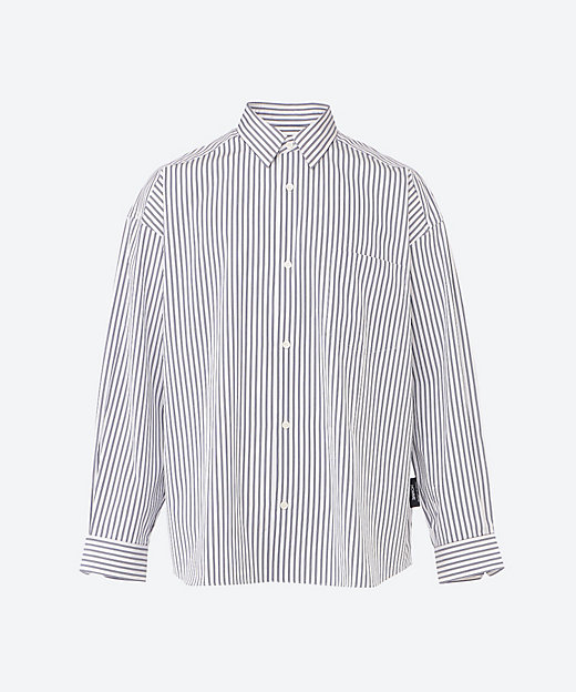 綿オックスストライプ シャツ HQーB008ー051 | COMME des