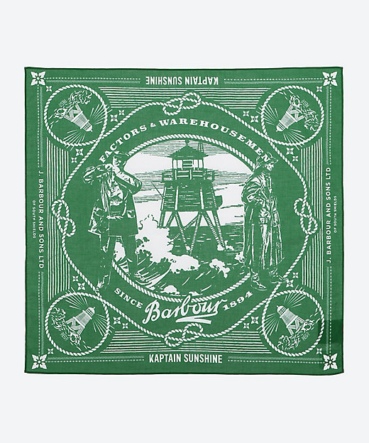 バンダナ Bandana 25W－4－KSxBarbour06