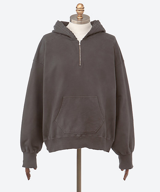 パーカー HALF ZIP HOODIE 25W―4―ANC―CT117