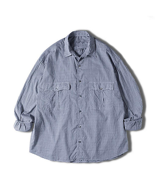 ROLL UP GINGHAM CHECK SHIRT | PORTER