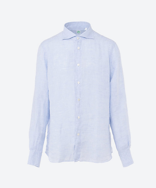 カジュアルシャツ 麻無地 FI26S／S／C0649 | Finamore (Men