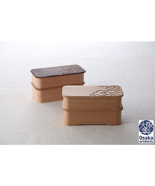 ☆細長二段 小 お弁当箱 | 箱屋常吉/ハコヤツネキチ | 三越伊勢丹