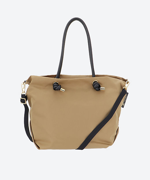 ノットハンドルナイロントートMLサイズ BIANCA／V―2204