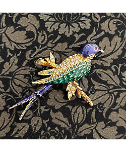 ☆鳥ブローチエナメル | cliche/クリーシェ | 三越伊勢丹オンライン