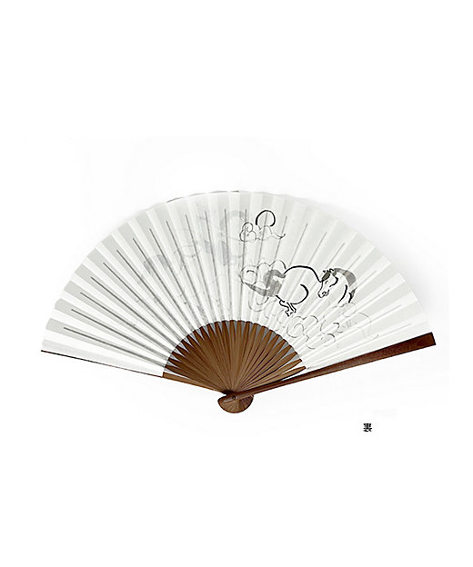 石塚智之手描き扇子『初午』 | アトリエ・Kinami(石塚智之)/アトリエ