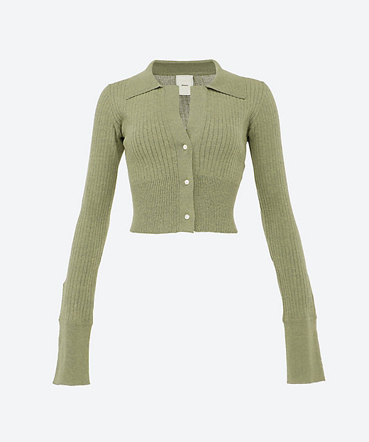 Cropped Knit Shirt | determ (Women)/デターム