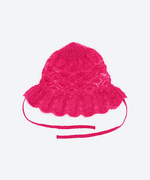 knit lace hat | FUMIE=TANAKA/フミエタナカ | 三越伊勢丹