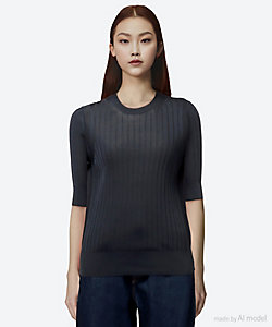 14G天竺メリノウールタートルネックセーター | SLOANE (Women