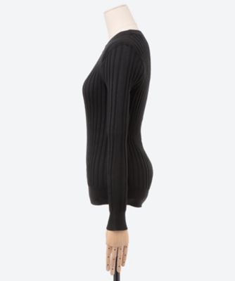 WIDE RIBBED SWEATER | HYKE (Women)/ハイク | 三越