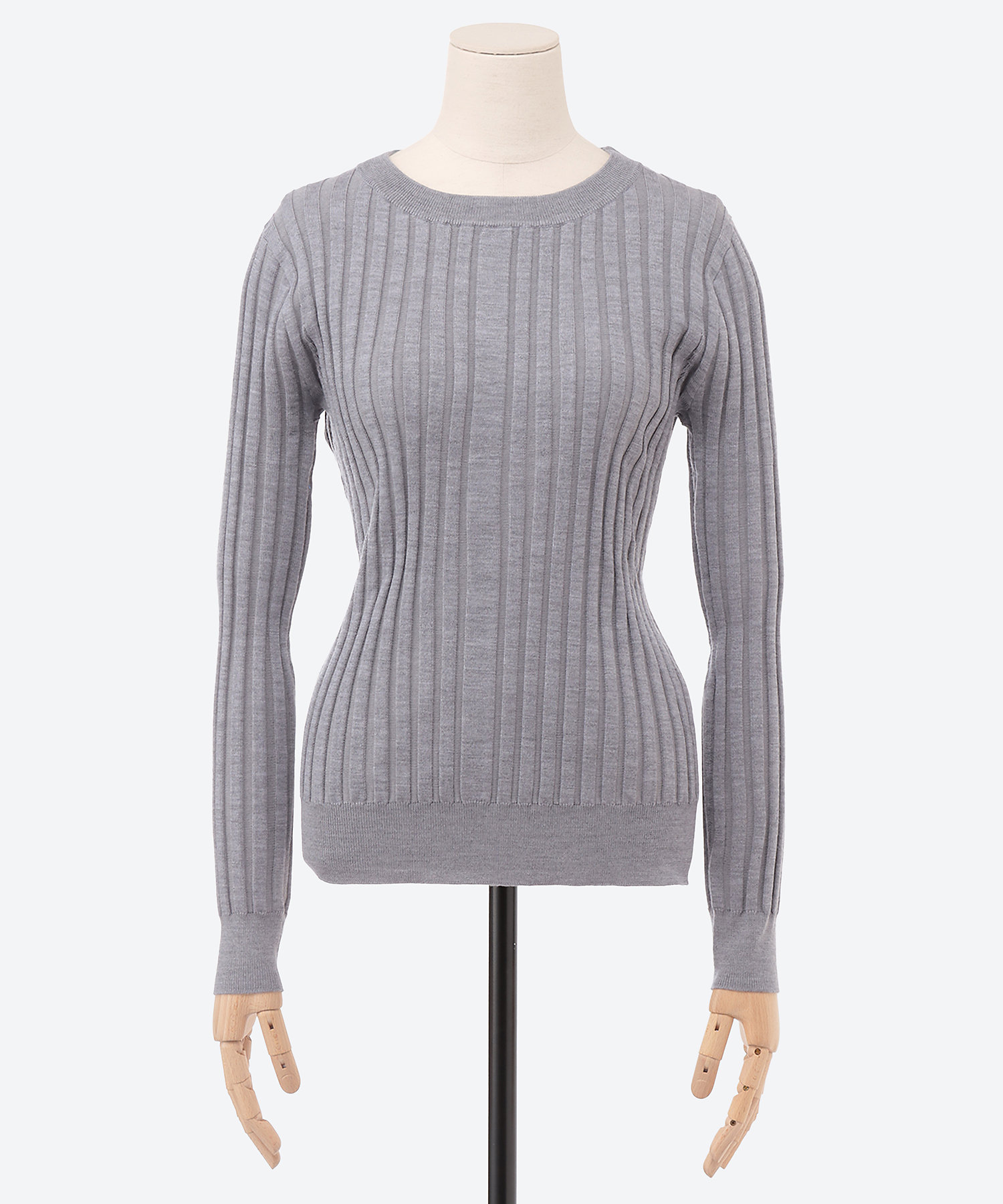 WIDE RIBBED SWEATER | HYKE (Women)/ハイク | 三越