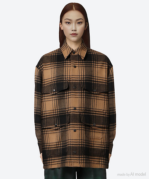 PLAID WORK JACKET 17522 | HYKE (Women)/ハイク