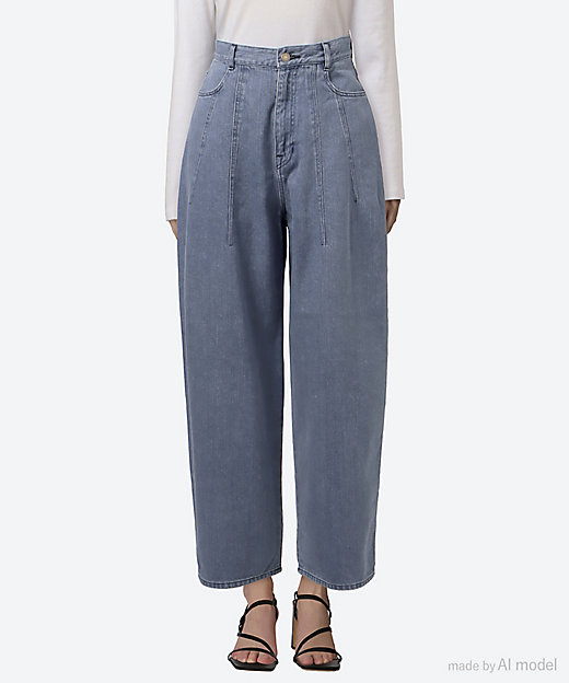 Miriam panel denim pants BL 6S