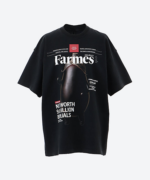 FARMES MAGAZINE COVER T―SHIRT