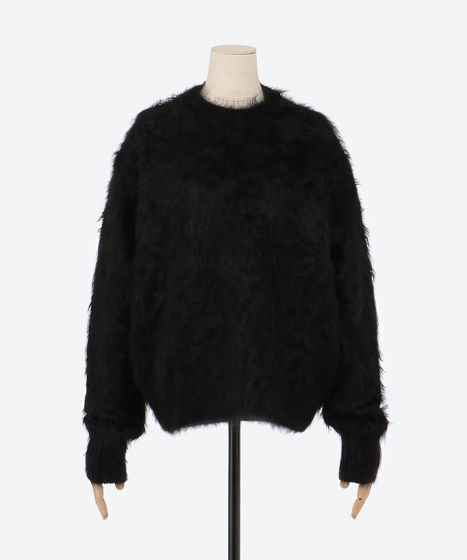 ファーカシミヤ7Gクルーネックセーター | BLAMINK (Women