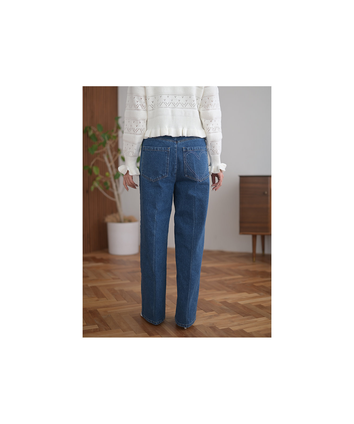 予約販売】ハートデニム【4月中旬以降お届け】 | TREFLE+1 (Women