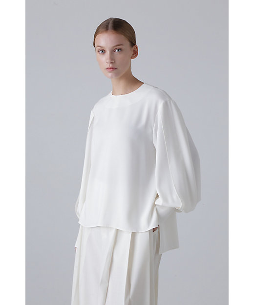 ◇コンパクトサテンブラウス（5315110009） | ADORE (Women