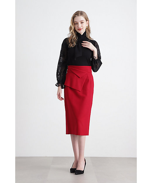 ◇ペプラムフラノスカート（0314220206） | PINKY&DIANNE