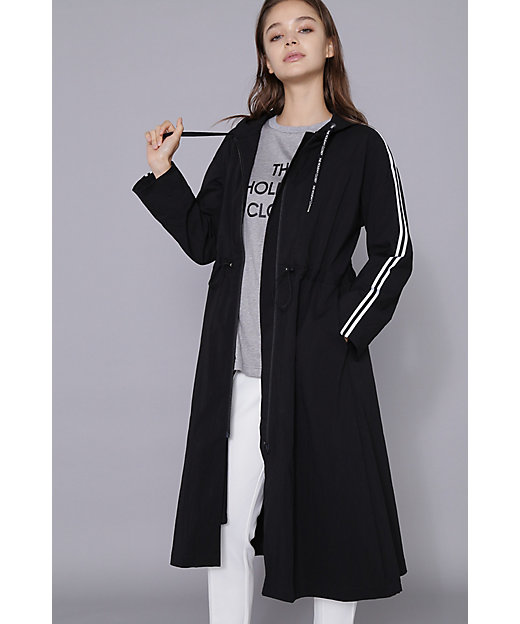 THE HOLIDAY CLOSET］ ジップアップロングパーカー