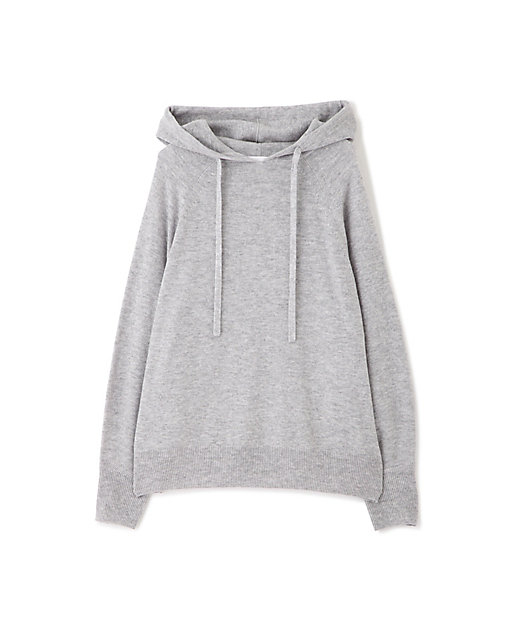 ◇ウールカシミヤフーディニット（0774270104） | human