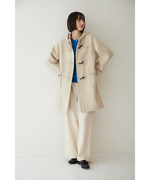 ◇ウールツイードダッフルコート（0772251001） | human