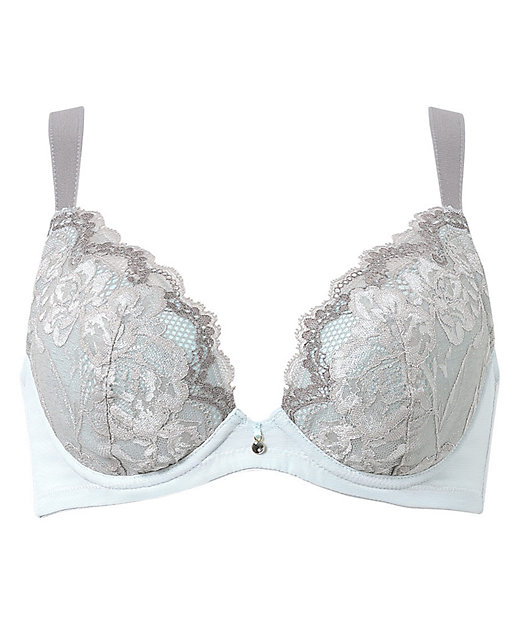 小さく見せるブラ＜メッシュ＞ ワイヤーブラ（フルカップ