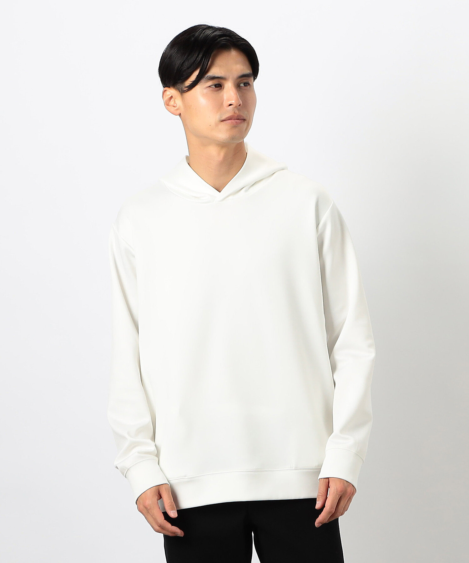 ストレッチダンボールニット フードパーカー（4767CK03