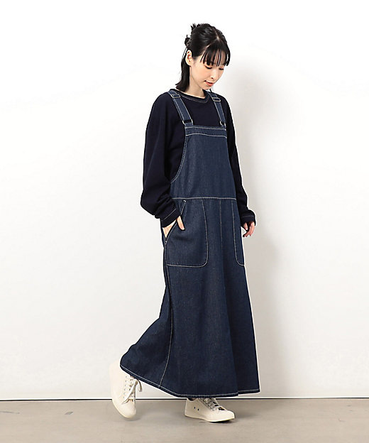 デニムジャンパースカート（5231OK71） | COMME CA ISM (Women