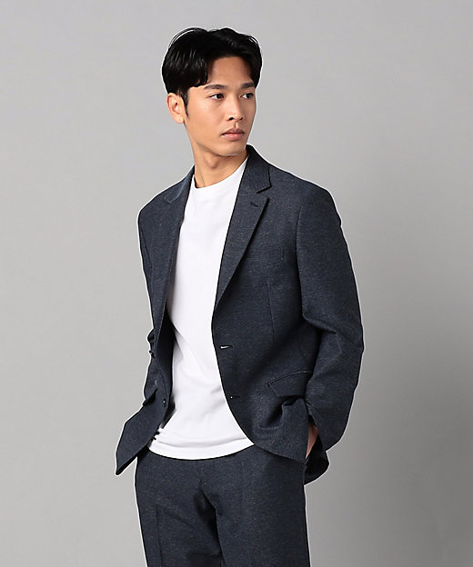 セットアップ対応】高通気杢カラミドビーストレッチ シングル