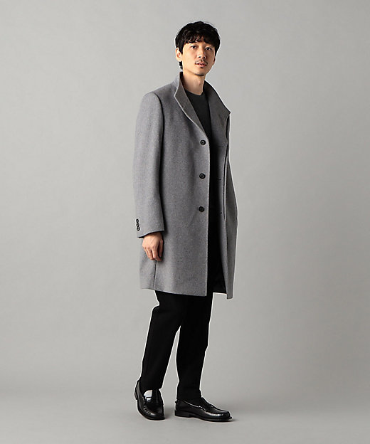 アンゴラビーバー イタリアンカラーコート（0710WI01