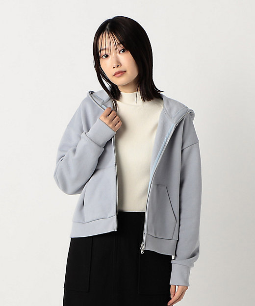 裏起毛 ダブルジップ パーカー（1256CK01） | COMME CA ISM